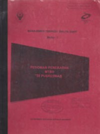 Image of Manajemen Terpadu Balita Sakit Modul - 7: Pedoman Penerapan MTBS Di Puskesmas