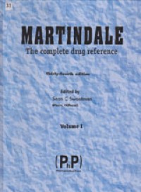 Image of Martindale The Complete Drug Reference Volume I