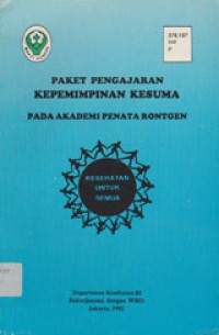 Image of Paket Pengajaran Kepemimpinan Kesuma Pada Akademi Penata Rontgen