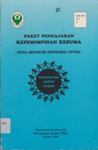 Image of Paket Pengajaran Kepemimpinan Kesuma Pada Akademi Refraksi Optisi Kesehatan Untuk Semua
