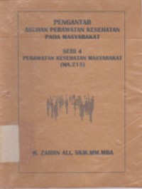 Image of Pengantar Asuhan Perawatan Kesehatan Pada Masyarakat
