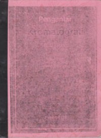 Image of Pengantar Kromatografi