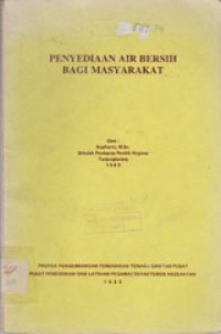 Image of Penyediaan air Bersih Bagi Masyarakat