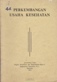 Image of Perkembangan Usaha Kesehatan