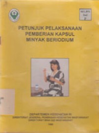 Image of Petunjuk Pelaksanaan Pemberian Kapsul Minyak Beriodium
