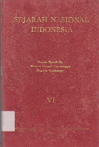 Image of Sejarah Nasional Indonesia VI