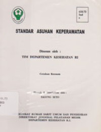 Image of Standar Asuhan Keperawatan