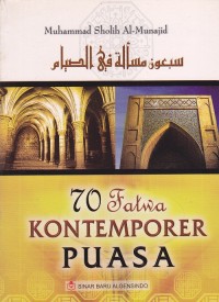 Image of 70 Fatwa Kontemporer Puasa
