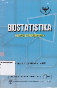 Image of Biostatistika Untuk Keperawatan