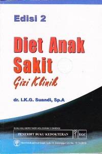 Image of Diet Anak Sakit Gizi Klinik