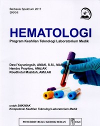 Image of Hematologi: Program Keahlian Teknologi Laboratorium Medik untuk SMA/MAK