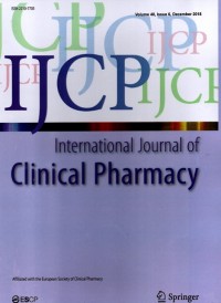 Image of International Journal of Clinical Pharmacy Volume 40, Issue 6 December 2018