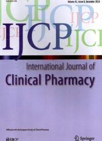 Image of International Journal of Clinical Pharmacy Volume 41, Issue 6 December 2019