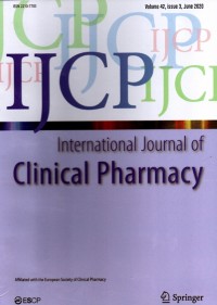Image of International Journal of Clinical Pharmacy Volume 42, Issue 3 June 2020