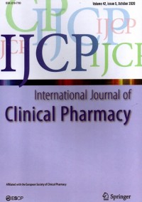 Image of International Journal of Clinical Pharmacy Volume 42, Issue 5 October 2020