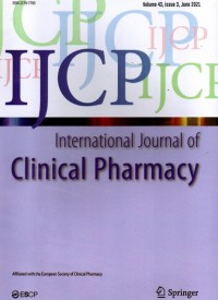 Image of International Journal of Clinical Pharmacy Volume 43, Issue 3 June 2021