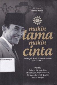 Image of Makin Lama Makin Cinta Setengah Abad Muhammadiyah (1912 - 1962)