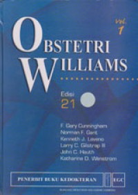 Image of Obstetri Williams Volume 1 Edisi 21
