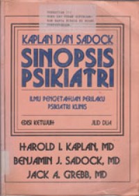 Image of Sinopsis Psikiatri: Ilmu Pengetahuan Perilaku Psikiatri Klinis Jilid 2